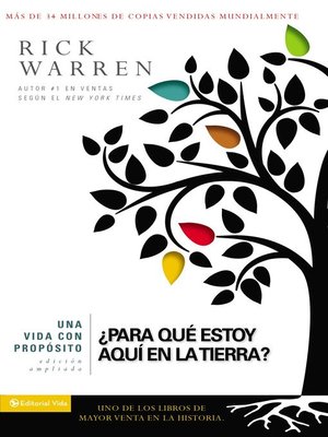 cover image of Una vida con propósito